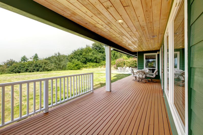 Deck with Shade Cover